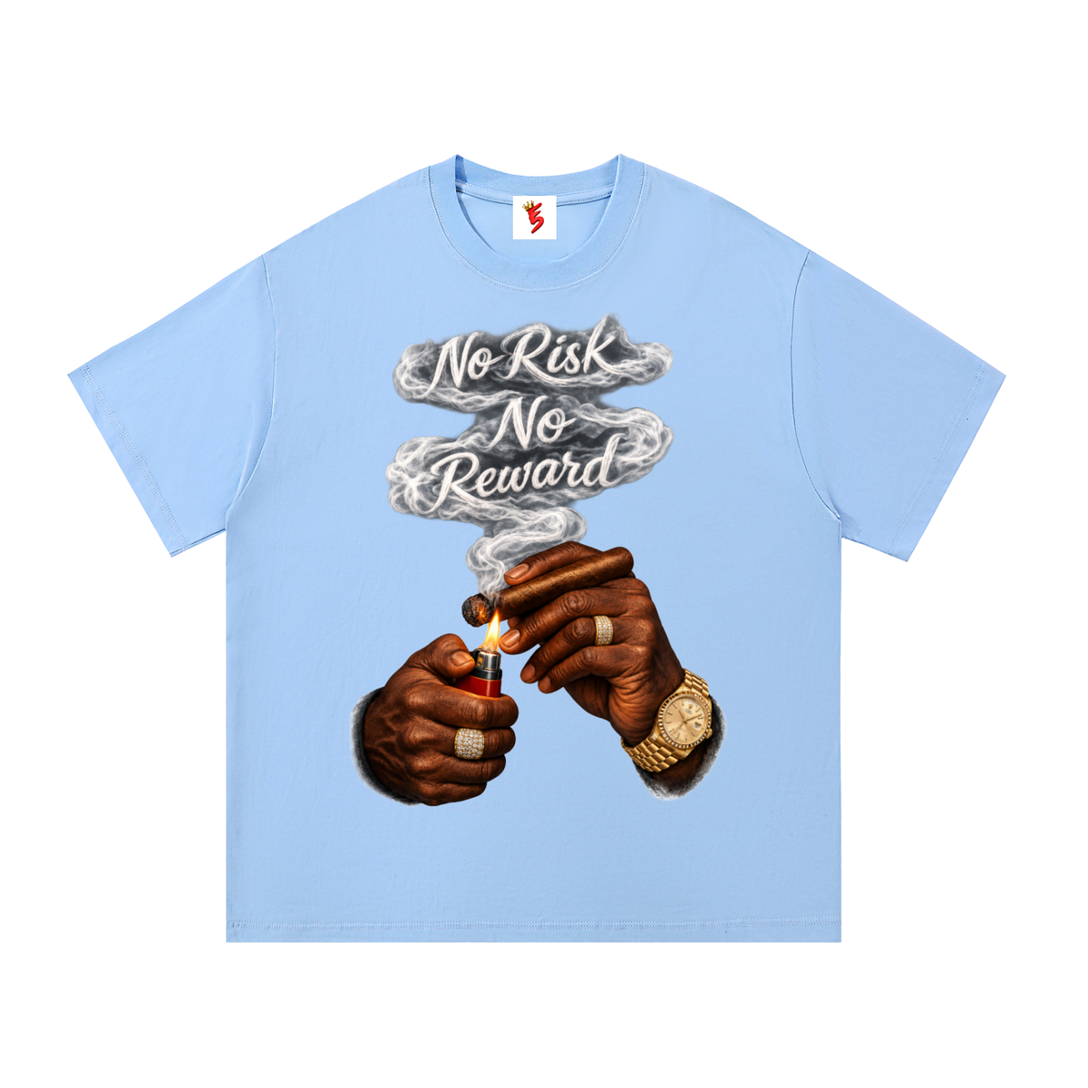No Risk No Reward T-Shirt (White Writing)