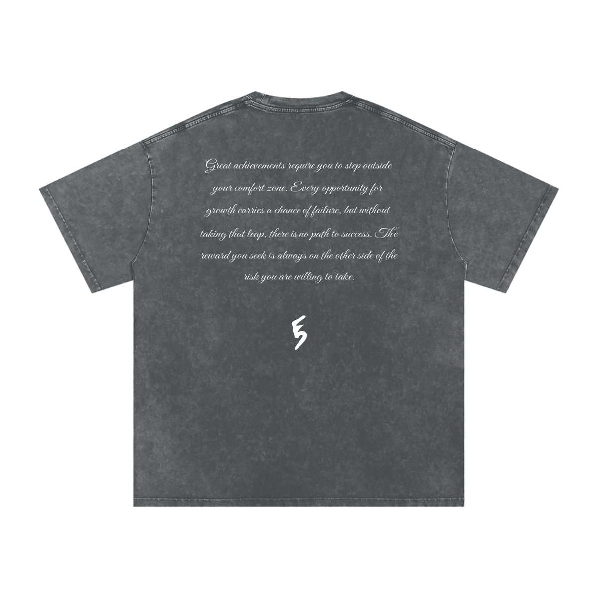 No Risk No Reward Snow Washed Oversized T-Shirt