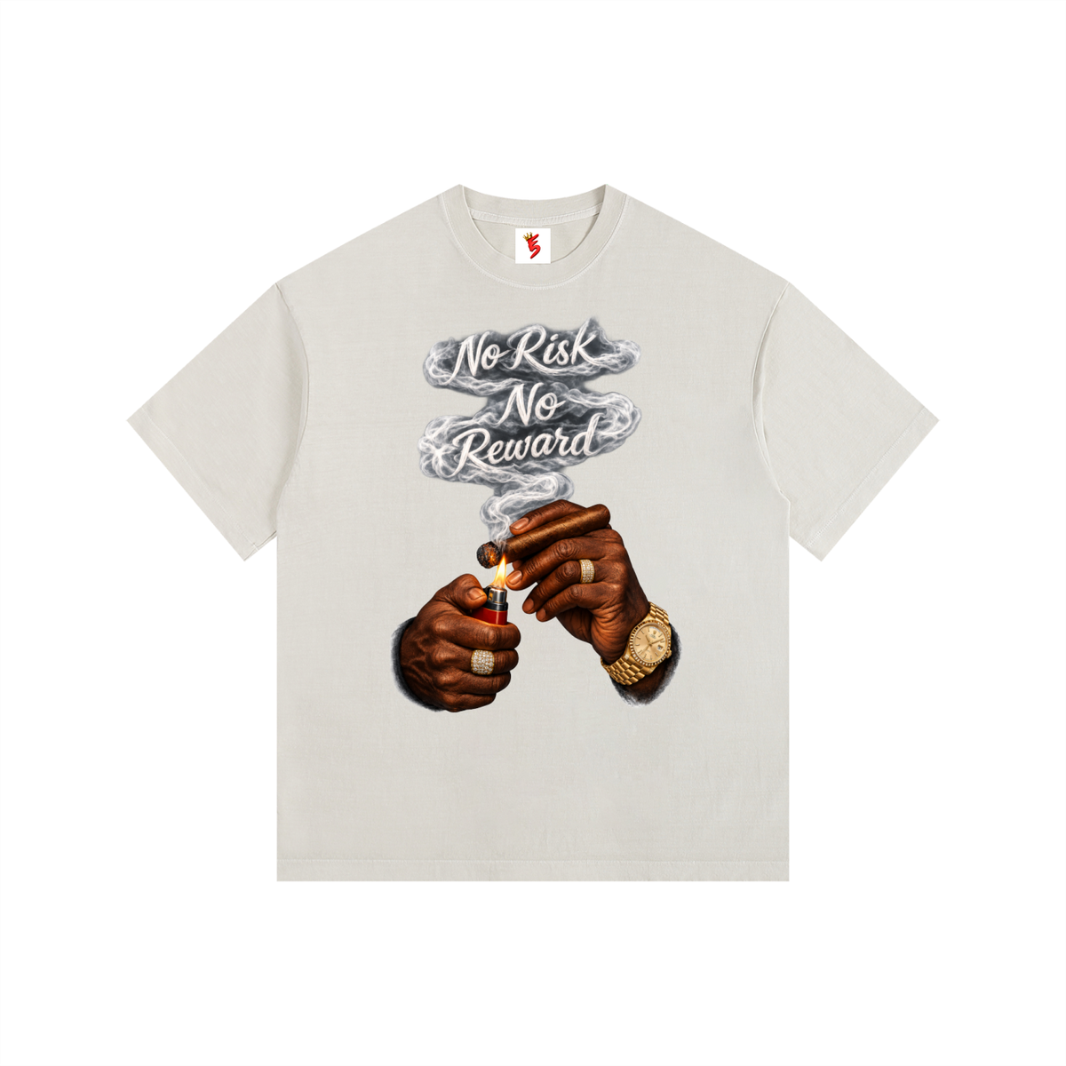 No Risk No Reward Vintage Washed T-Shirt (Big & Tall)
