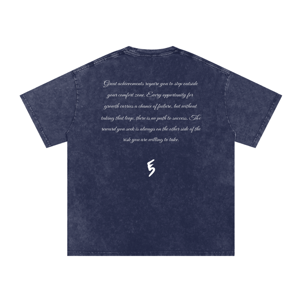 No Risk No Reward Snow Washed Oversized T-Shirt