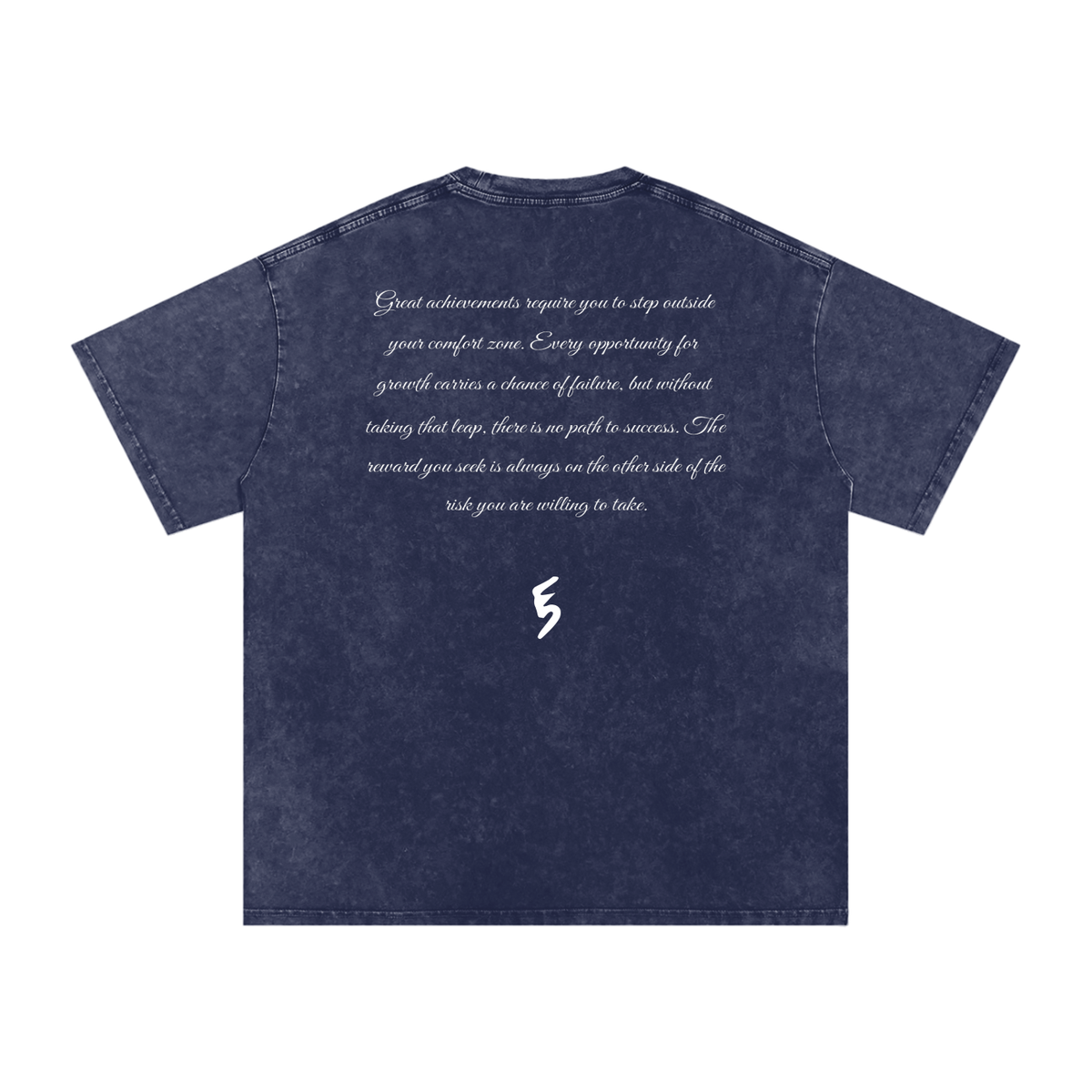No Risk No Reward Snow Washed Oversized T-Shirt