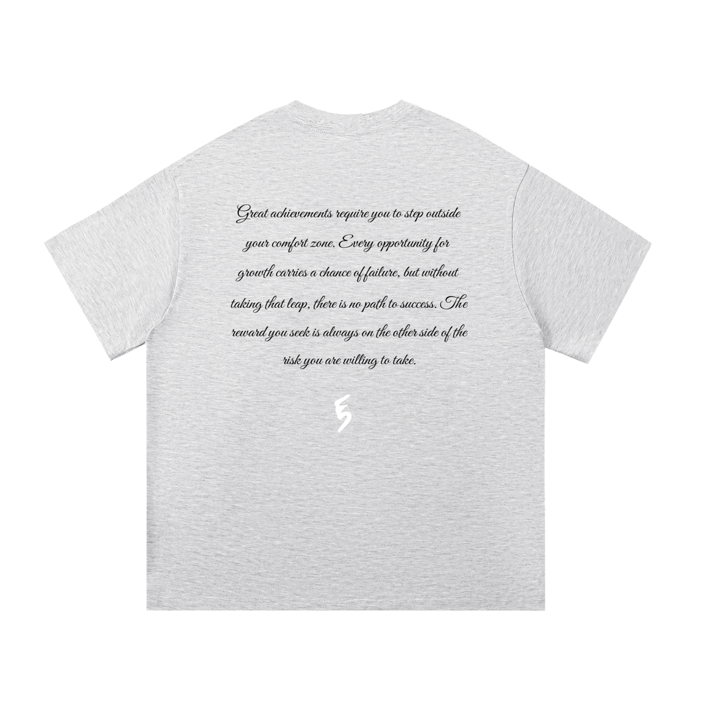 No Risk No Reward T-Shirt (Black writing)